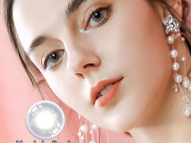 Muted Crystal Purple 4-Tone Mesh Cosmetic Contacts | Macabaka  Non-Corrective Soft Hydrogel Eye Lenses