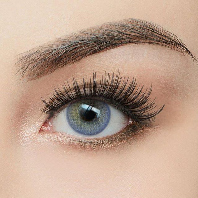 Moonlit  3-Tone 14.2mm Myopia Colored Contact Lenses | ISO 13485 CE Certified Soft Gradient Mesh Natural Iris Cosmetic Contacts