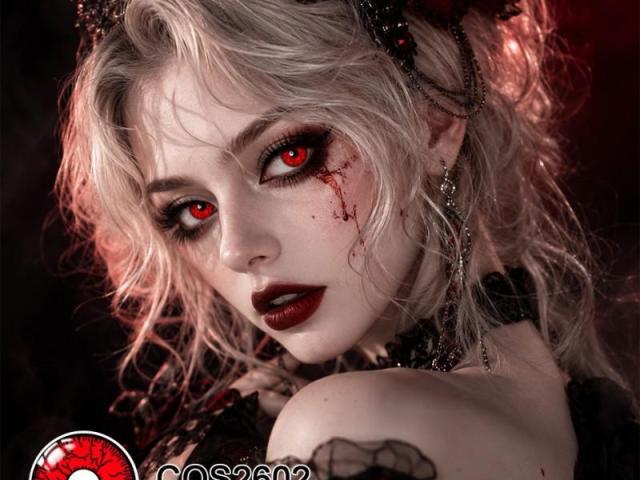 COS2601 & COS2602 | 14.5mm High‑Opacity Cosplay Lenses | ISO 13485 CE Certified