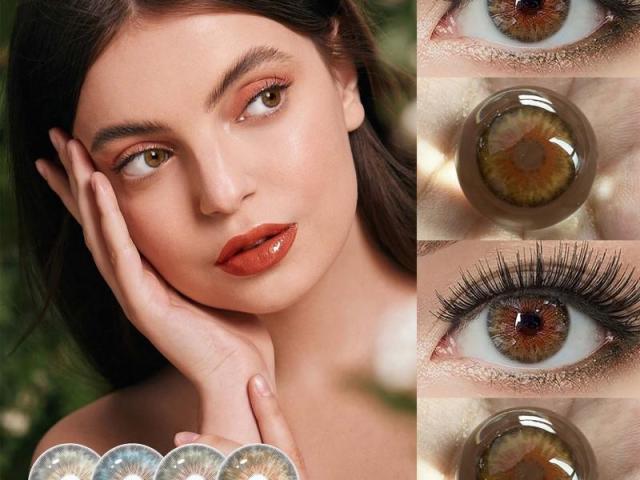 Cleopatra 2.0 Collection 4-Tone 14.2mm Fantasy Colored Contact Lenses | ISO 13485 CE Certified Regal Elegance Lenses