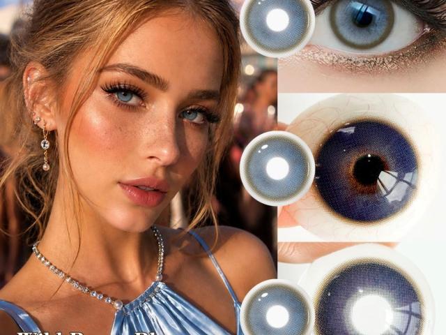 Wild Berry Collection 4-Tone 14.5mm Fantasy Colored Contact Lenses | ISO 13485 CE Certified Storybook Cosmetic Lenses
