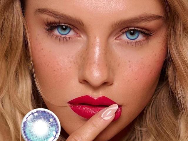 Girl’s Tears Collection 4-Tone 14.5mm Fantasy Colored Contact Lenses | ISO 13485 CE Certified Enchanted Dewdrop Lenses